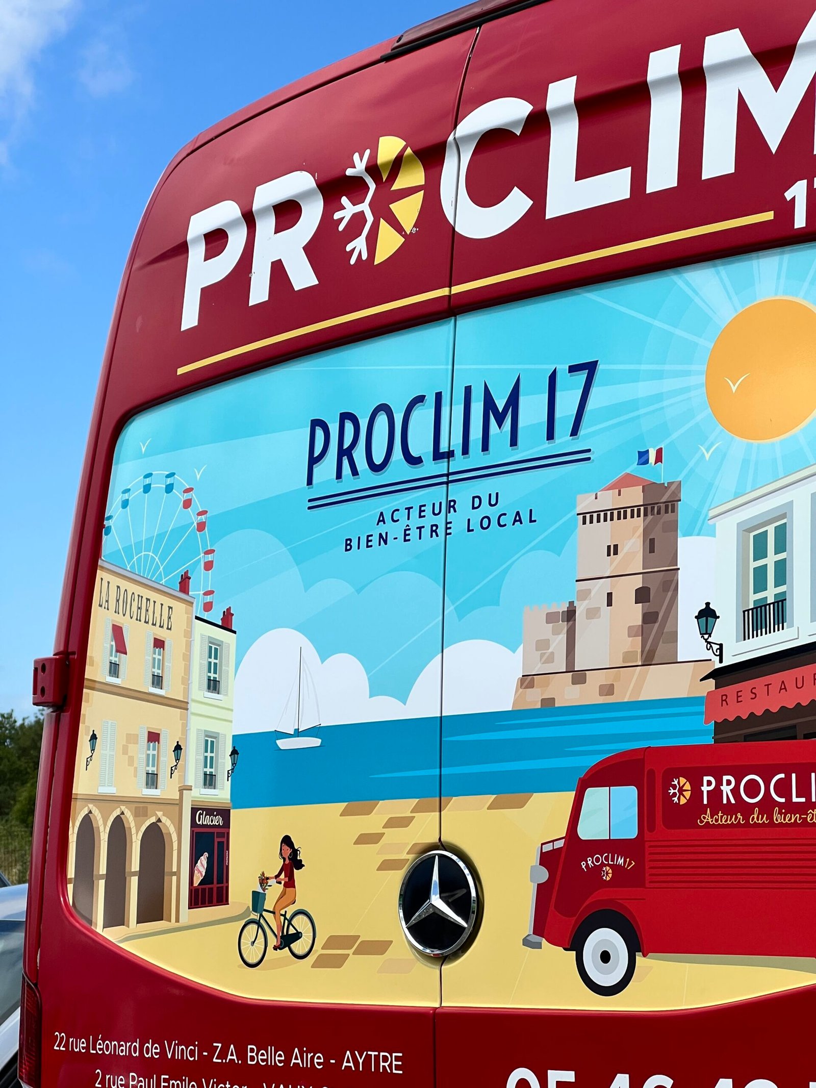 Flotte de véhicule de l'entreprise ProClim